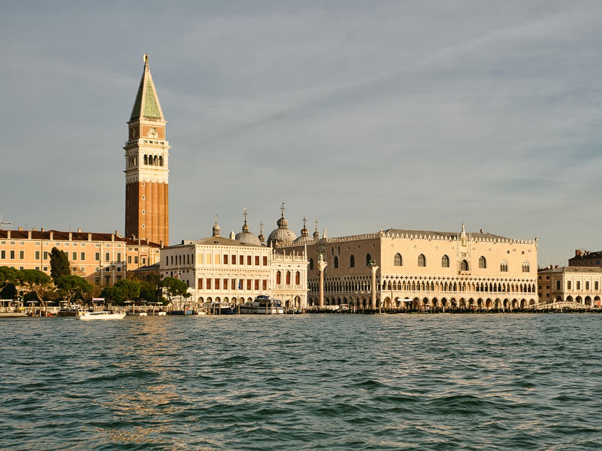 Doge's Palace view from the sea