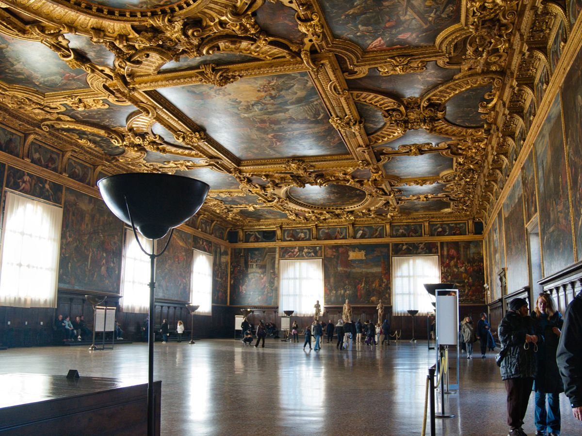 Interiors of doge's palace