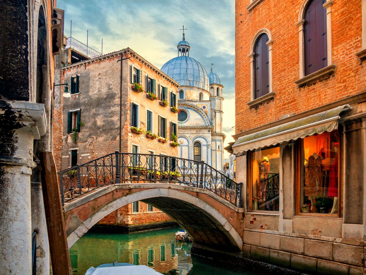 Venice back side canals